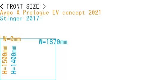 #Aygo X Prologue EV concept 2021 + Stinger 2017-